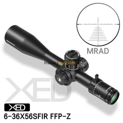 Discoveryopt XED 6-36x56 SFIR FFP Tüfek Dürbünü