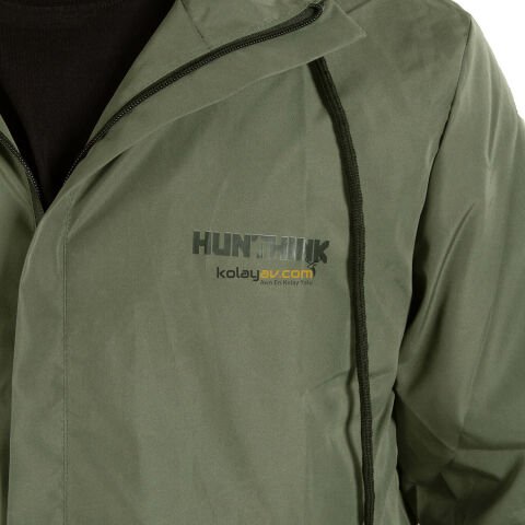 Hunthink Su Geçirmez Yağmurluk Yeşil - 3X Large