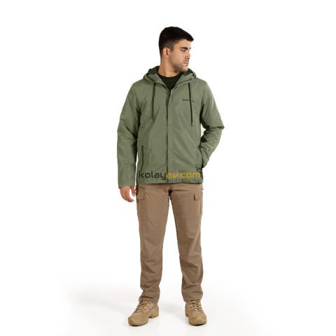Hunthink Su Geçirmez Yağmurluk Yeşil - 3X Large