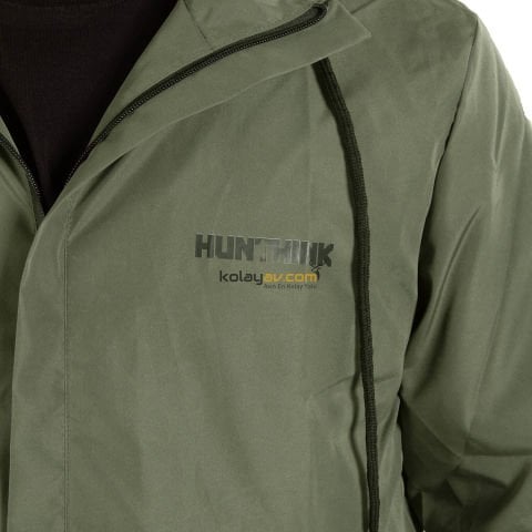 Hunthink Su Geçirmez Yağmurluk Yeşil - Medium