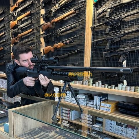 Hatsan Hercules 666 QE 6.35mm (Platinum Set) + Scuba + Dürbün PCP Havalı Tüfek