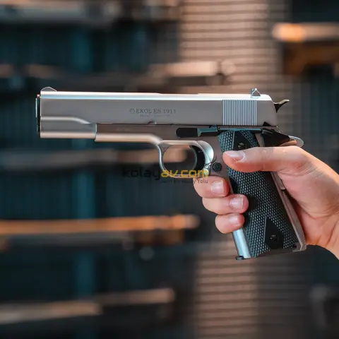 Ekol ES 1911 Colt Beyaz Blowback Havalı Tabanca