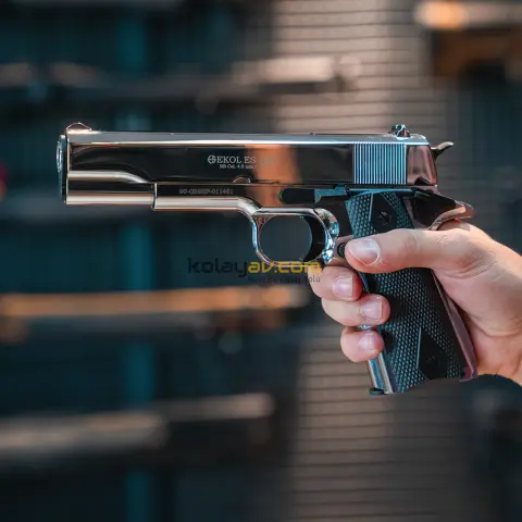 Ekol ES 1911 Colt Parlak Beyaz Blowback Havalı Tabanca