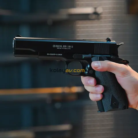 Ekol ES 1911 Colt Siyah Blowback Havalı Tabanca