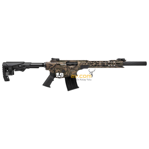 Derya MK12 AS-154K Kamuflaj Otomatik Şarjörlü 12 Kalibre Av Tüfeği