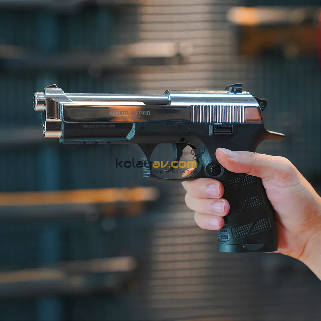 Ekol Es P92B Blowback Parlak Beyaz Havalı Tabanca