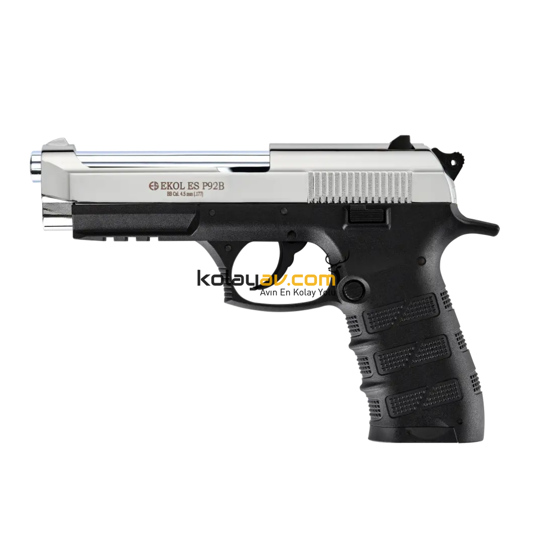 Ekol Es P92B Blowback Parlak Beyaz Havalı Tabanca