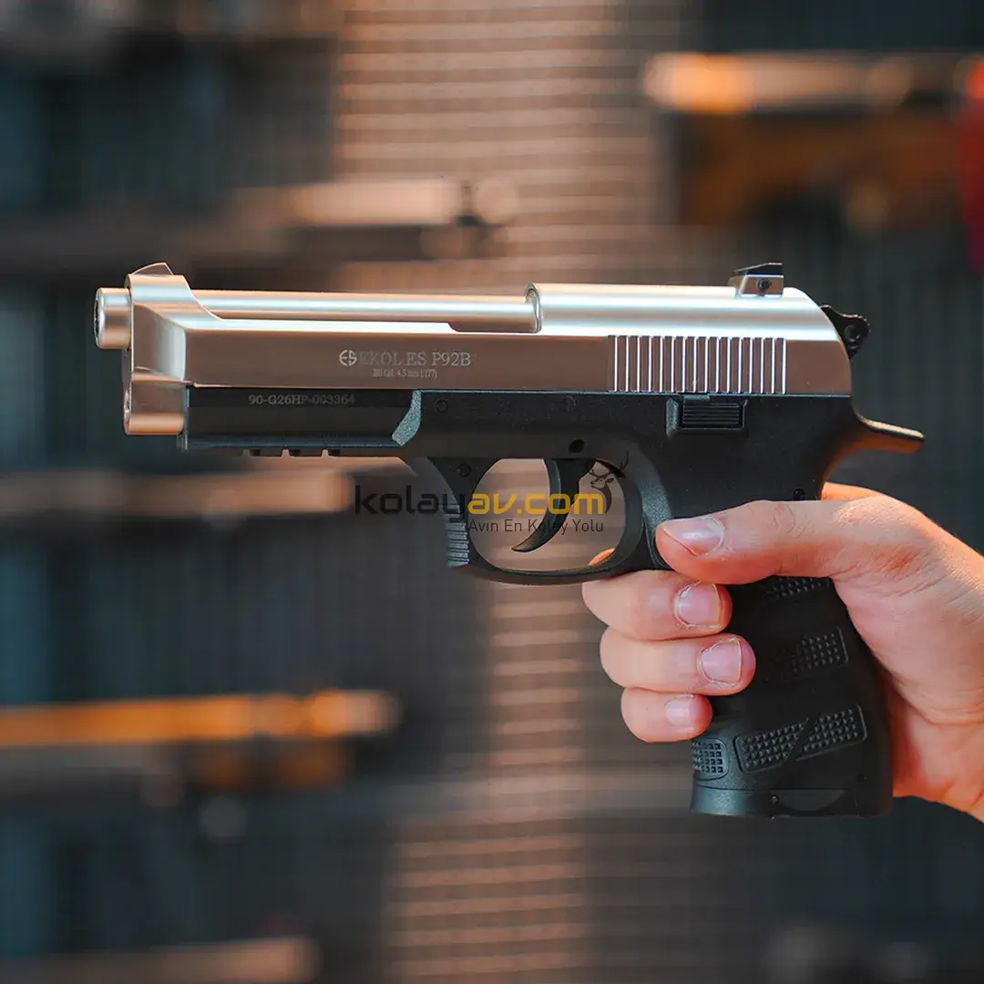 Ekol Es P92B Blowback Saten Havalı Tabanca