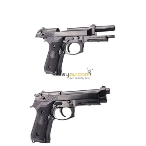 WE Beretta M9A1 Rail Full Auto Blowback Airsoft Tabanca (Greengas)