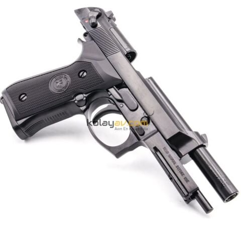 WE Beretta M9A1 Rail Full Auto Blowback Airsoft Tabanca (Greengas)