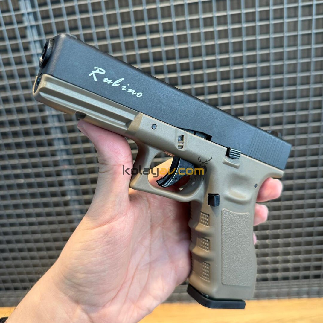 Rubino RBN-GL17 Glock 17 (Çöl) Blowback Havalı Tabanca