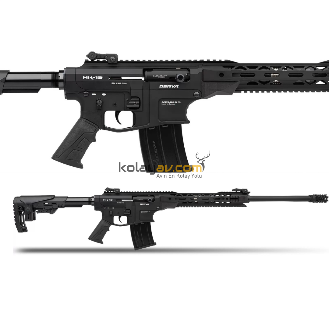 Derya MK12 AS-600 Otomatik Şarjörlü 12 Kalibre Av Tüfeği