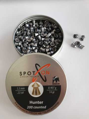 Spoton Hunter 5.5 mm Havalı Tüfek Saçması, Pellet
