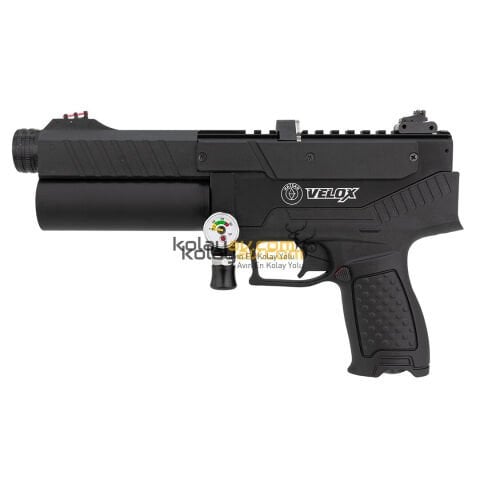 Hatsan Velox Siyah PCP Havalı Tabanca 6.35 mm - Yarı Otomatik