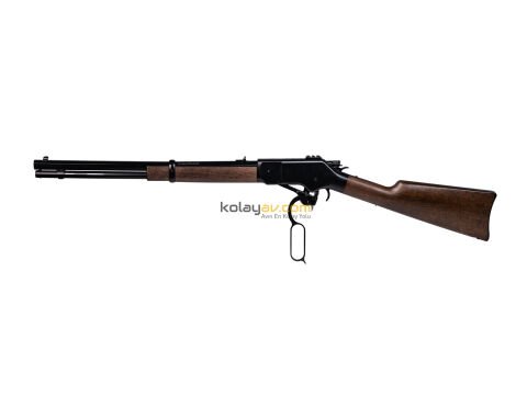 ASG Barra 1866 Cowboy Serisi Havalı Tüfek Siyah 4.5mm Pellet