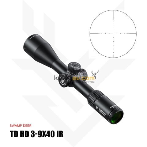 Swampdeer TD HD 3-9X40 IR Tüfek Dürbünü