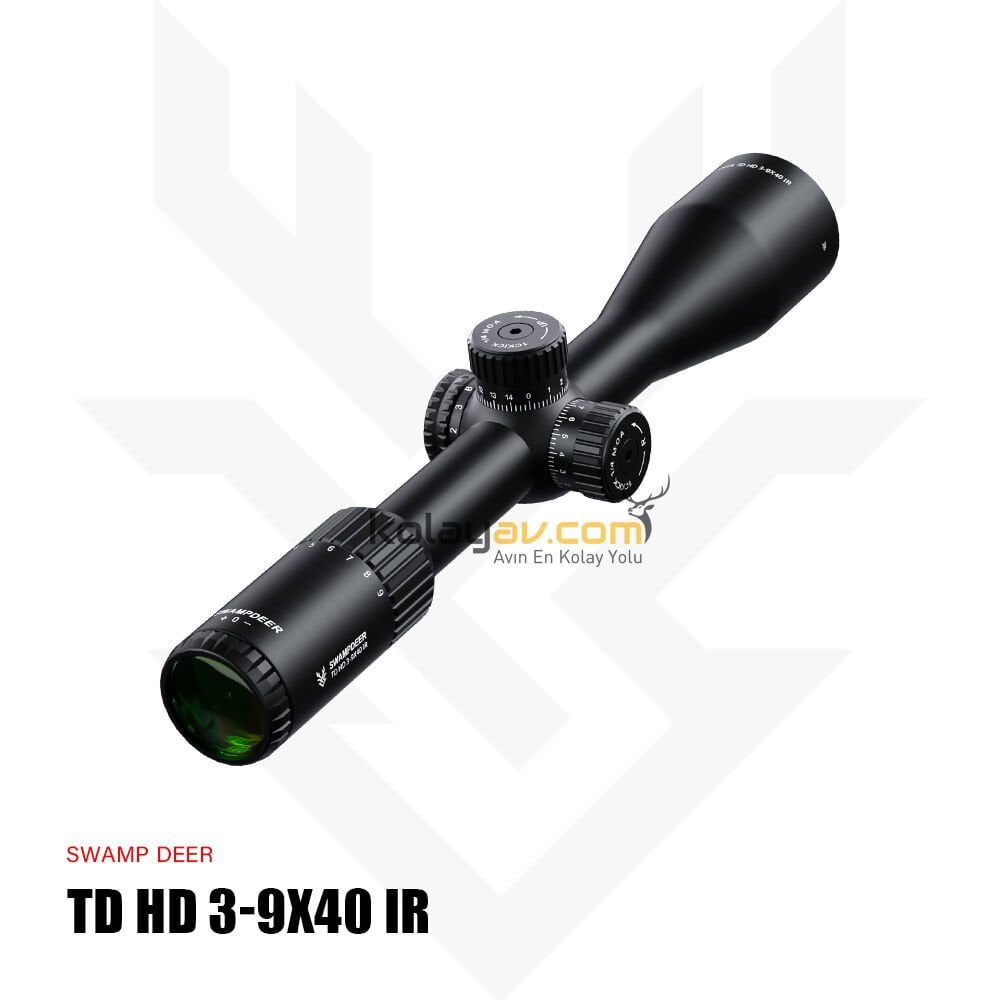 Swampdeer TD HD 3-9X40 IR Tüfek Dürbünü