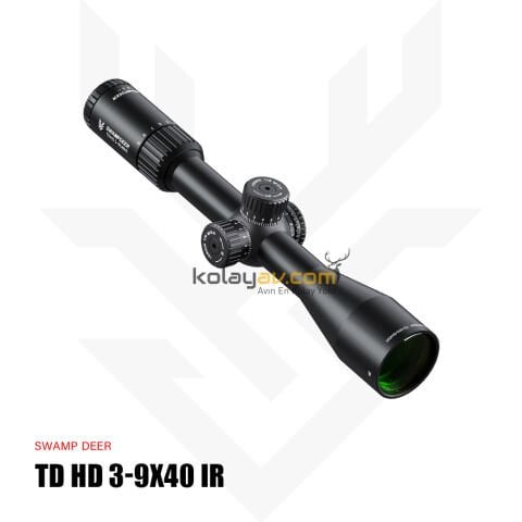 Swampdeer TD HD 3-9X40 IR Tüfek Dürbünü