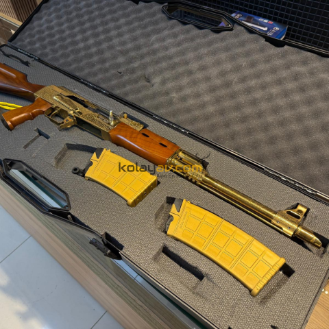 Dağlıoğlu FD 20 Gold Gravürlü Otomatik Şarjörlü 20 Kalibre Av Tüfeği