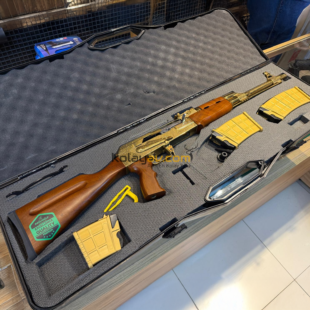 Dağlıoğlu FD 20 Gold Gravürlü Otomatik Şarjörlü 20 Kalibre Av Tüfeği