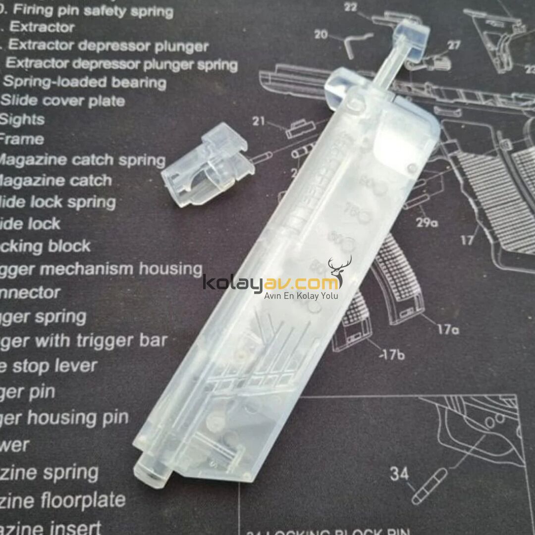 BLS Airsoft Hızlı Dolum Aparatı Speed Loader 90 BBS