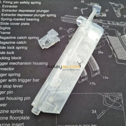 BLS Airsoft Hızlı Dolum Aparatı Speed Loader 90 BBS
