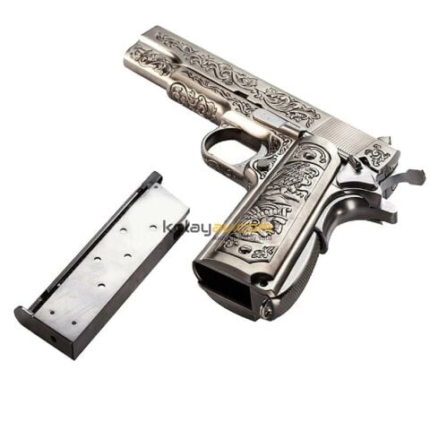 WE Colt 1911 ETCHED GBB Airsoft Tabanca Gravür İşlemeli