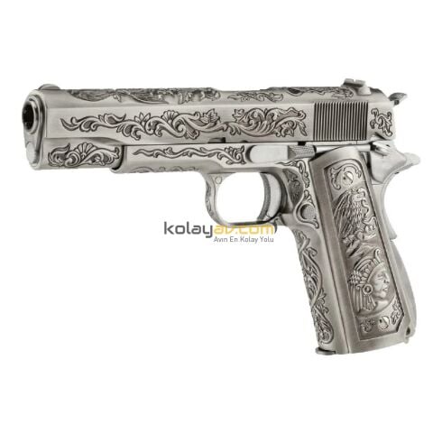 WE Colt 1911 ETCHED GBB Airsoft Tabanca Gravür İşlemeli