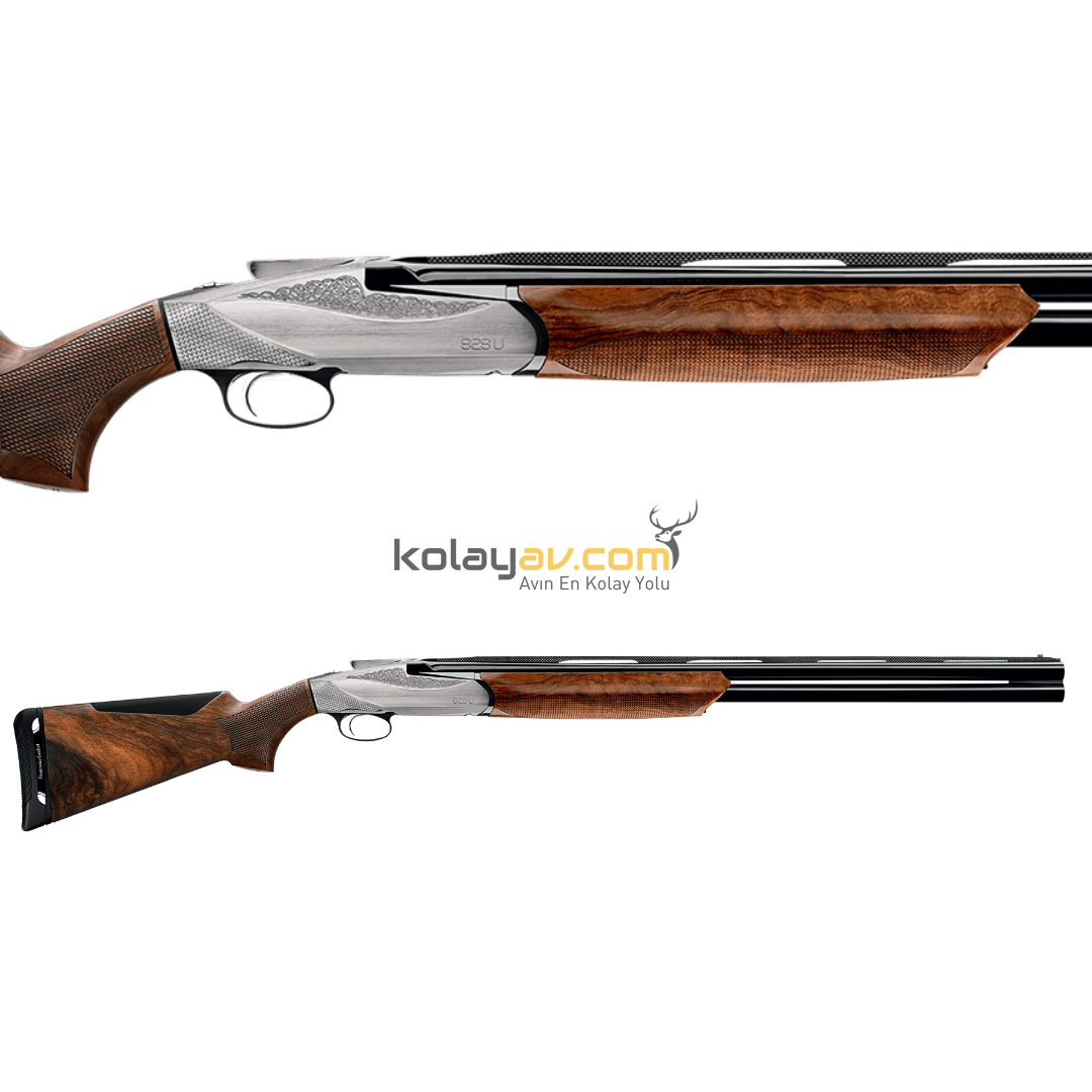 Benelli 828U Silver Süperpoze 12 Kalibre Av Tüfeği