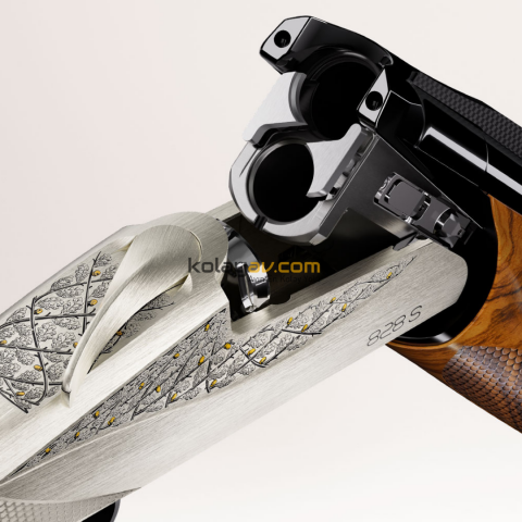 Benelli 828S Silver A.I Süperpoze 12 Kalibre Av Tüfeği