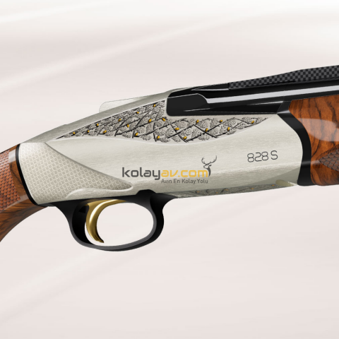 Benelli 828S Silver A.I Süperpoze 12 Kalibre Av Tüfeği
