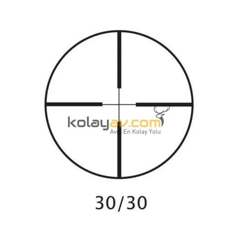 BARSKA SIGHT 4x20, 30/30 M-16 BASE Tüfek Dürbün