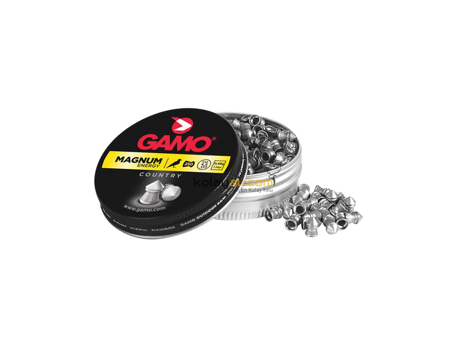 Gamo Magnum 4.5 mm Havalı Tüfek Saçma Pellet (250 Adet)