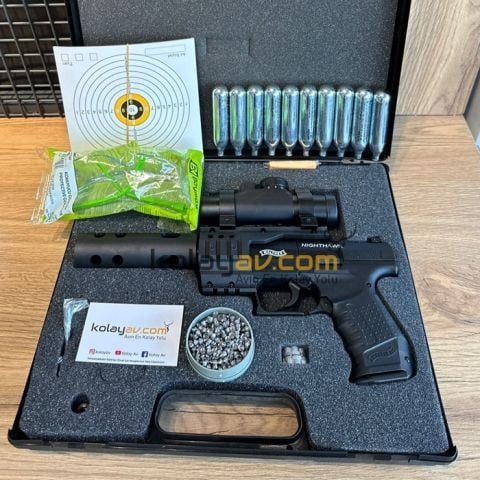 UMAREX Walther Nighthawk Havalı Tabanca (Pellet)