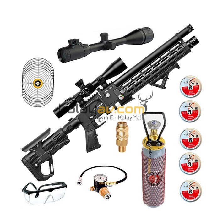 Kral Puncher Mortal PCP Havalı Tüfek (Kral Set) 6.35 mm