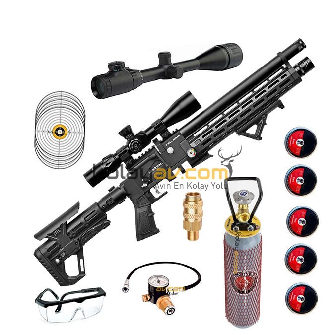 Kral Puncher Mortal PCP Havalı Tüfek (Kral Set) 5.5 mm