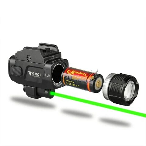 TrustFire GM07 Lazerli Şarjlı Namlu Altı Taktik Fener