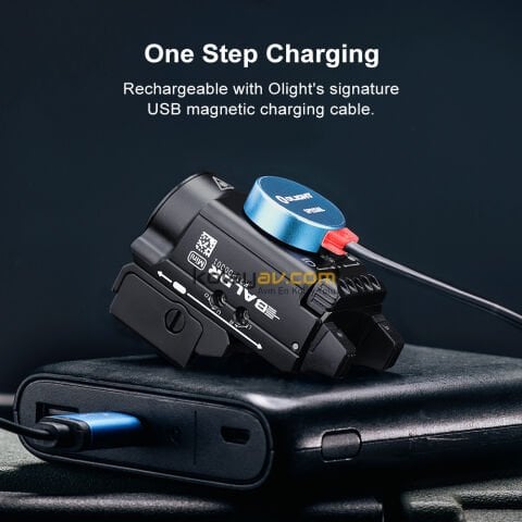 Olight Baldr Mini 600 Lümen Lazerli Şarjlı Namlu Altı Taktik Fener