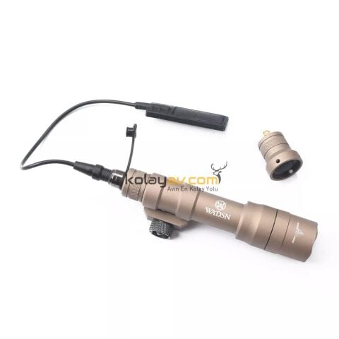 WADSN M600DF 1400 Lümen LED Taktik Fener - Bronz