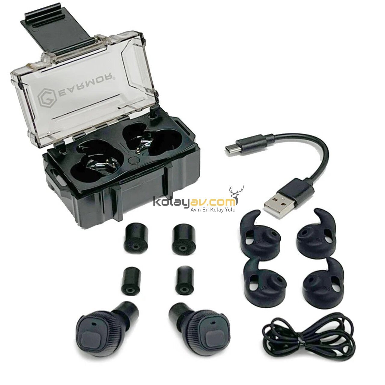 Earmor M20 Elektronik Kulak İçi Atış Tıkaçları