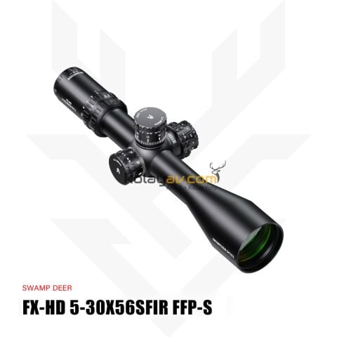 Swampdeer FX HD 5-30x56 SFIR FFP-S Tüfek Dürbünü
