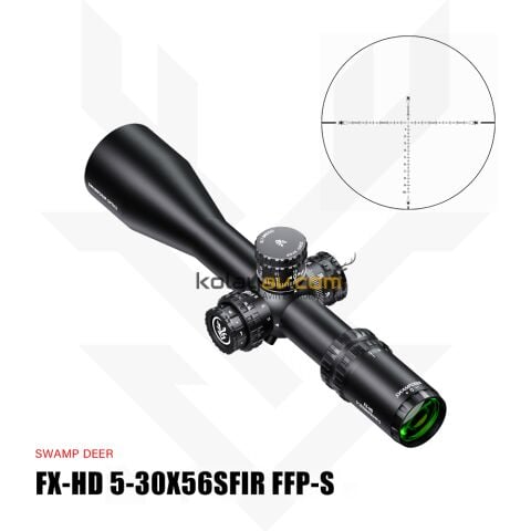 Swampdeer FX HD 5-30x56 SFIR FFP-S Tüfek Dürbünü