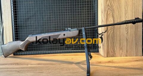 KRAL N-01 Gerçek Ahşap Havalı Tüfek (Full Set) 5.5 mm