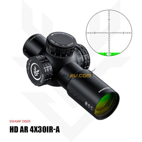 Swampdeer HD AR 4x30IR-A Tüfek Dürbünü