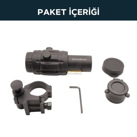 Vector 3x Magnifier Yakınlaştırıcı - SCOT-07A / SCMF-10