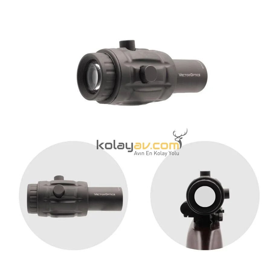 Vector 3x Magnifier Yakınlaştırıcı - SCOT-07A / SCMF-10