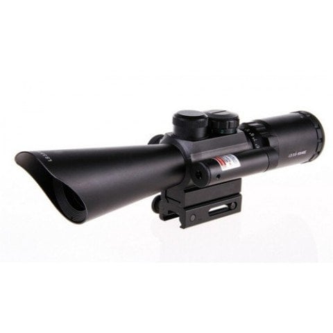 3.5-10x40 Nikula Zoomlu Lazerli Av Tüfeği Dürbünü - M8