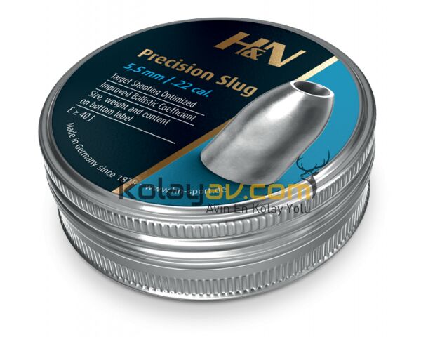 H&N Precision Slug 5.51 mm Havalı Tüfek Saçma Pellet (150 Adet)