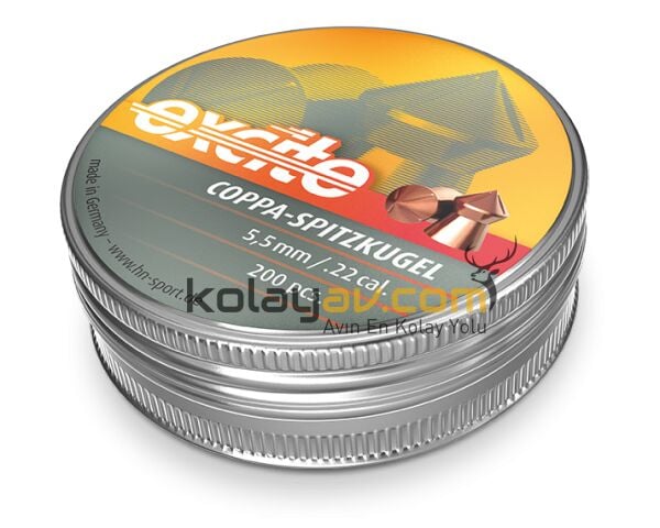 H&N Excite Coppa Spitz 5.5 mm Havalı Tüfek Saçma Pellet (200 Adet)