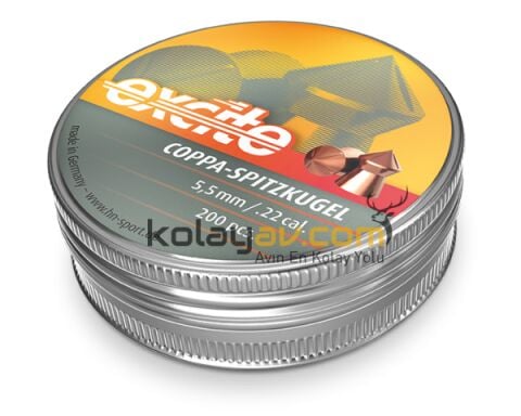 H&N Excite Coppa Spitz 5.5 mm Havalı Tüfek Saçma Pellet (200 Adet)